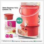 Water Dispenser 14.5L dan Canister 7.0L