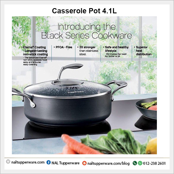 Black Series Casserole Pot 4.1L - Image 2