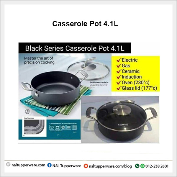Black Series Casserole Pot 4.1L - Image 4