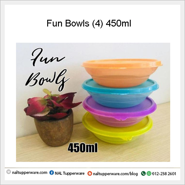 Fun Bowls (4) 450ml