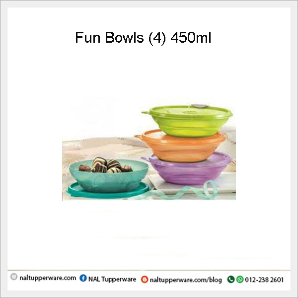 Fun Bowls (4) 450ml - Image 3